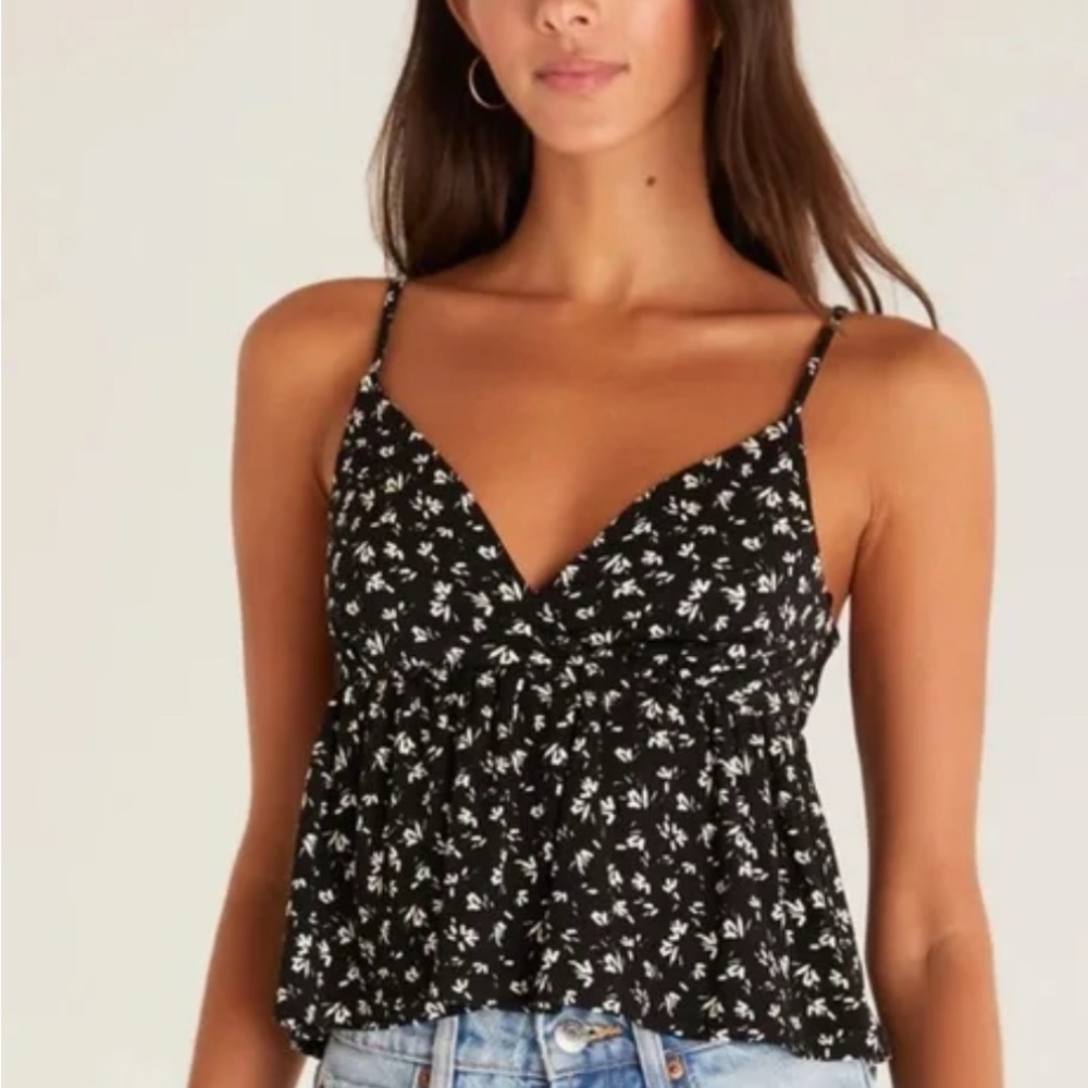 Z Supply Cara Ditsy Floral Tank